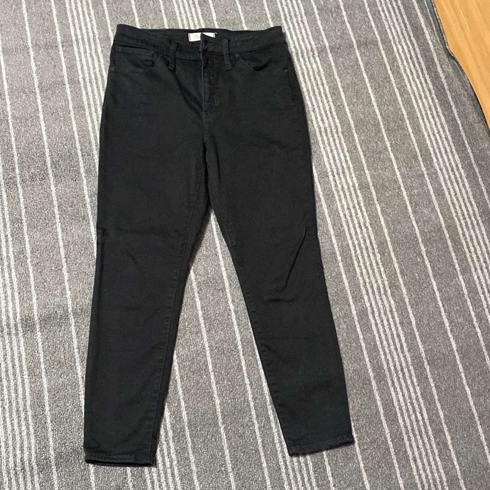 Madewell curvy high rise skinny jeans